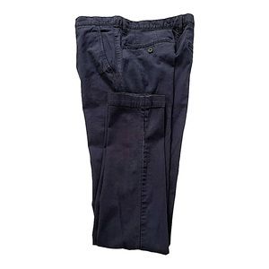 🌟ZARA MAN Basic Collection🌟Mens’ navy blue flat front pants. Size 32.